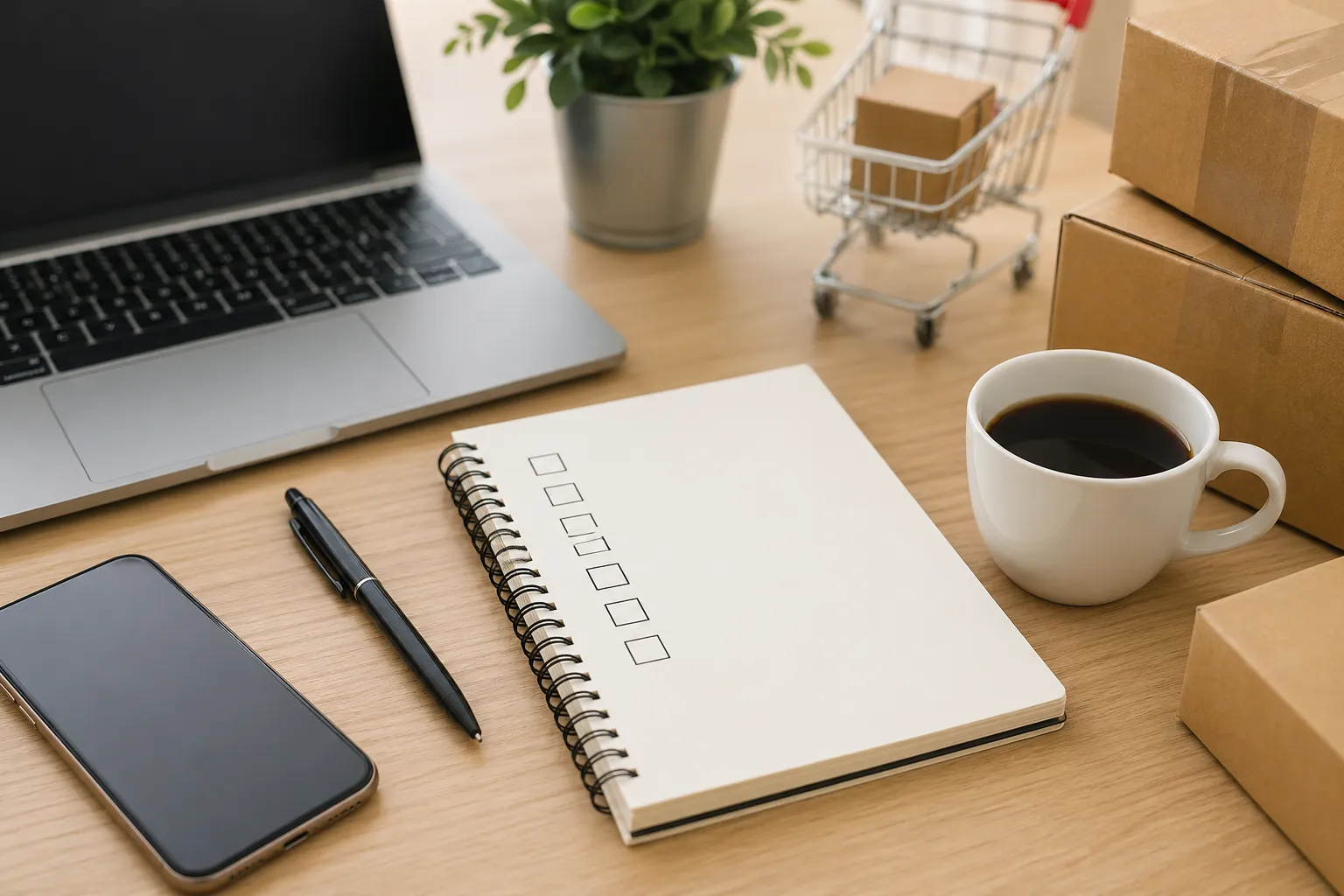 Een compacte checklist voor wie stap voor stap een online bedrijf wil opbouwen naast een vaste baan.